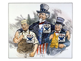 Cartoon: New Deal, 1933 Giclee Print by Clifford K. Berryman