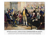 George Washington Giclee Print by  Currier & Ives