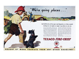 Texaco Advertisement, 1934 Giclee Print