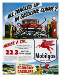 Mobil Advertisement, 1953 Giclee Print