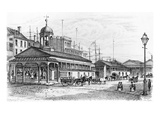 Catharine Market, 1850 Giclee Print by Samuel Hollyer