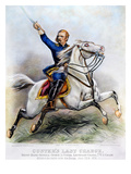 George Armstrong Custer Giclee Print by  Currier & Ives