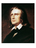 Franz Liszt (1811-1886) Giclee Print by Wilhelm Von Kaulbach