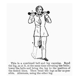 Exercise, 19th Century Giclee Print