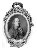Benjamin Franklin (1706-1790) Giclee Print by Joseph Siffred Duplessis
