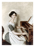 Fedotov: Portrait, 1849 Giclee Print by Pavel Andreevich Fedotov