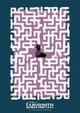 Labyrinth-Maze Affiches par Jim Henson