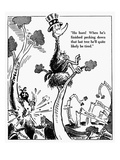 Cartoon: World War II Giclee Print by Theodore Geisel