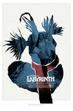 Labyrinth-The Worm Affiches par Jim Henson