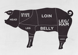 Schwein Kunstdrucke