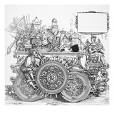 Maximilian I (1459-1519) Giclee Print by Hans Burgkmair