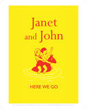 Janet And John Here We Go Art