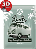 VW Retro Bully Tin Sign