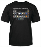 Minecraft - Periodic Table T-Shirts