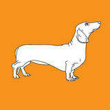 Daschund Prints by Anna Nyberg