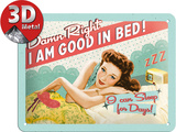 Good In Bed Cartel de chapa Good In Bed Cartel de chapa