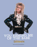 Labyrinth-Babe Posters van Jim Henson