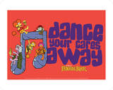Fraggle Rock-Dance Your Cares Away Art by Jim Henson