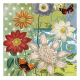 Polka Dot Daisy Giclée-Druck von Walter Robertson