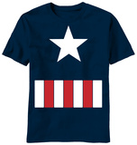 Youth: Captain America - The Great Star Shirts