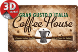 Coffee House Tin Sign
