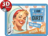 The Kind of Dirty Cartel de chapa The Kind of Dirty Cartel de chapa
