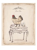 Cin Cin Chick Reproduction procédé giclée par Emily Adams