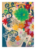 Courbe française Reproduction procédé giclée par Jeanne Wassenaar