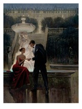 Romance au crépuscule Reproduction procédé giclée par Brent Lynch