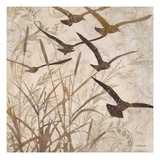 Birds in Flight 1 Reproduction procédé giclée par Melissa Pluch