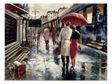 Metro-Station Giclée-Druck von Brent Heighton