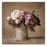Pivoines de la propriété Reproduction procédé giclée par Cristin Atria