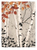 Birch Tapestry Giclee Print by Melissa Pluch