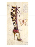 Strappy Boot Giclee Print by Angela Staehling