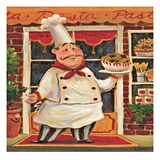 Pasta Chef Giclee Print by K. Tobin