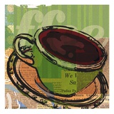 Etched Coffee Giclée-Druck von Walter Robertson