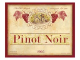 Californian Pinot Noir Giclee Print by Devon Ross