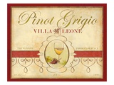 Tre Venezie Pinot Grigio Giclee Print by Devon Ross