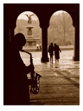Jazz Courtyard Giclee Print by Sasha Gleyzer