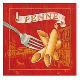 Italian Penne Giclée-Druck von Stefania Ferri