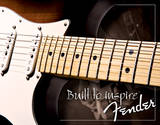Fender - Built to Inspire Tin Sign