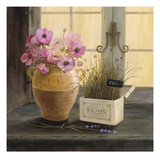Herb Window Garden Giclee Print by Angela Staehling