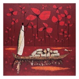 Crimson Sky Giclee Print by Michel Rauscher