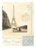 Paris Early Dawn Reproduction procédé giclée par Cristin Atria