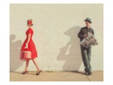 Pretty in Red Giclee Print by Mandy Lynne