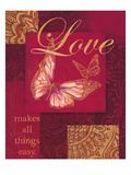 Love Tapestry Giclee Print by Laurel Lehman
