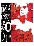 Fashion Graffiti 1 Reproduction procédé giclée par Evangeline Taylor