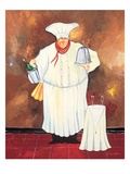 Table Pour Deux Giclee Print by Jennifer Garant