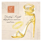 Shop Forever Shoe Giclee Print by Barbara Lindner