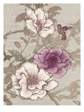 Gilded Hummingbird Giclee Print by Devon Ross